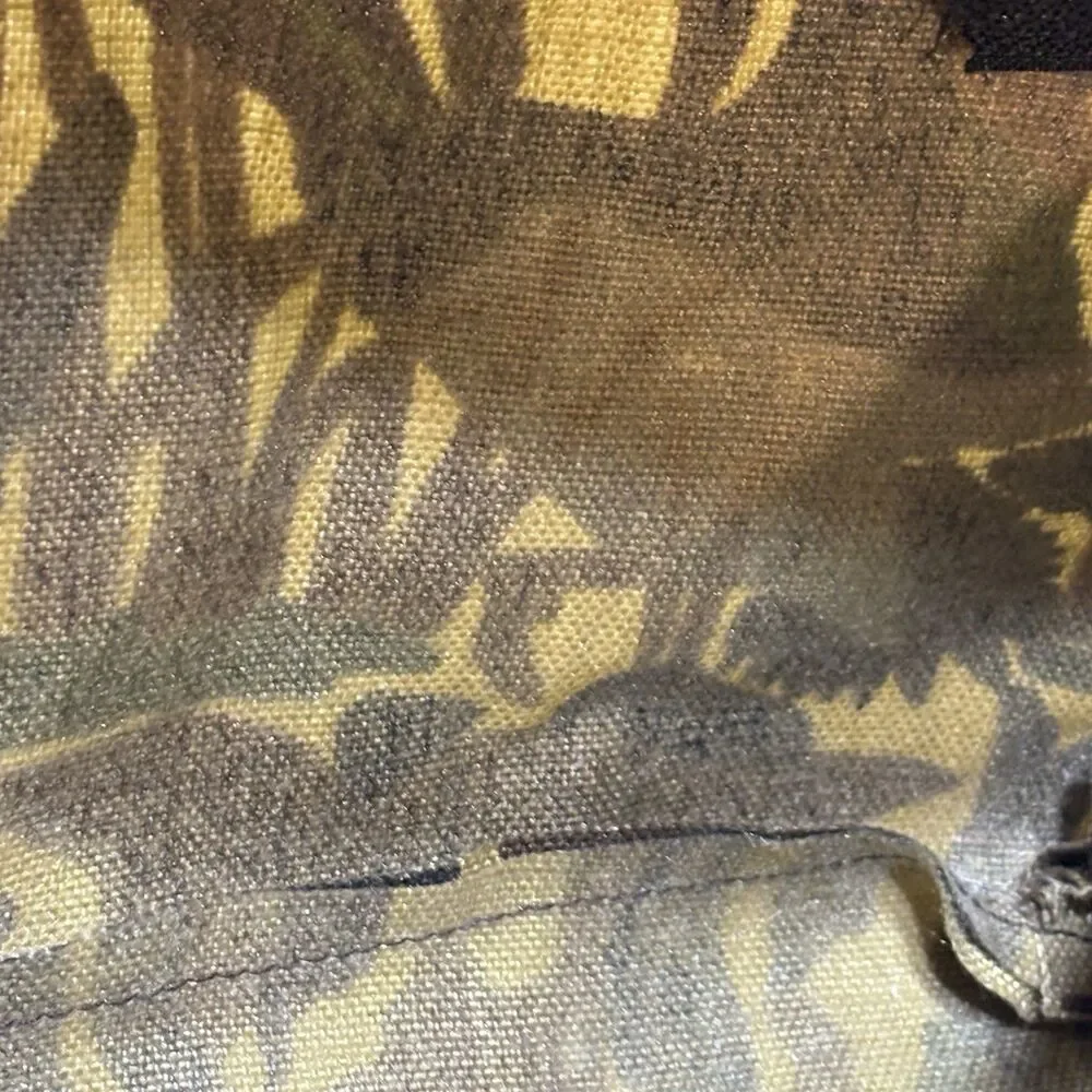 Vintage 80s 90s Rattlers Brand x Ducks Unlimited Tiger Stripe Camo Fanny Pack
